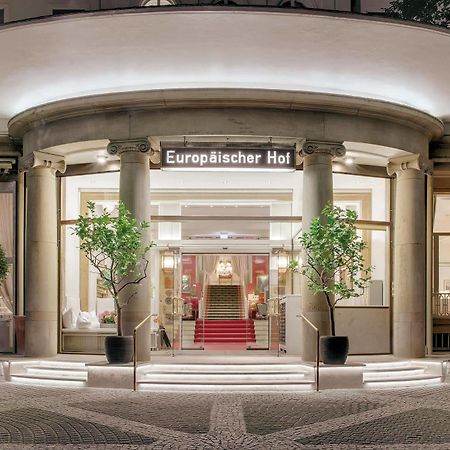 فندق Europäischer Hof هايدلبرغ المظهر الخارجي الصورة The hotel's entrance