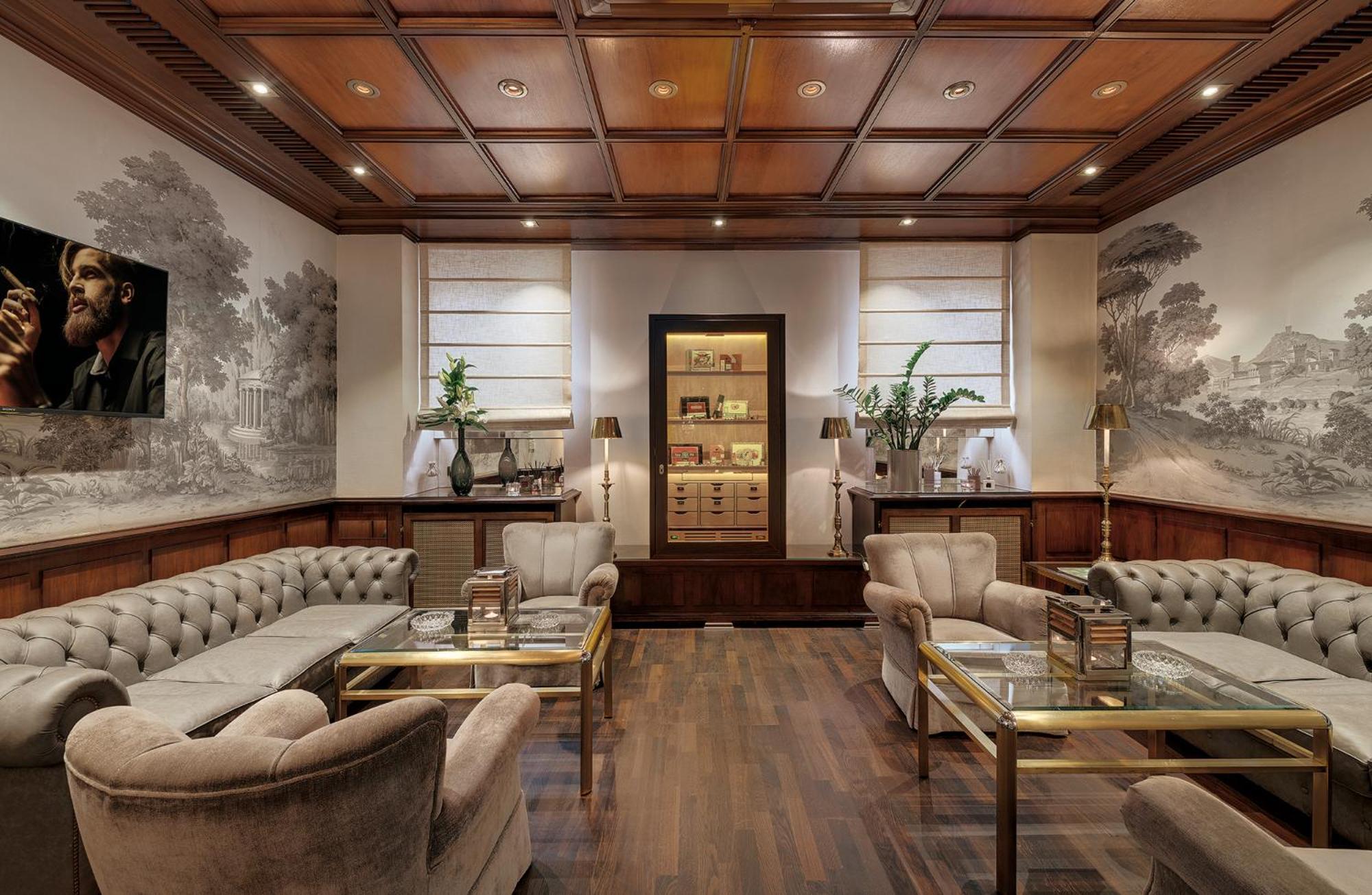 فندق Europäischer Hof هايدلبرغ المظهر الخارجي الصورة The interior of the club