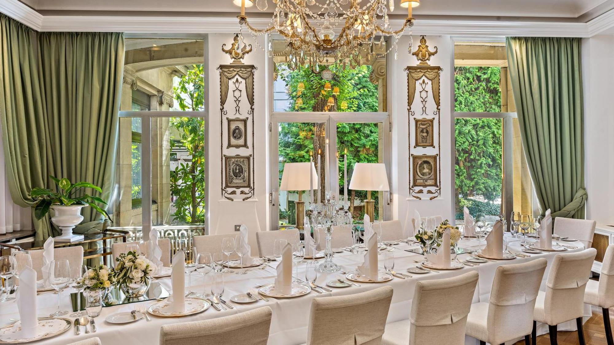 فندق Europäischer Hof هايدلبرغ المظهر الخارجي الصورة The restaurant