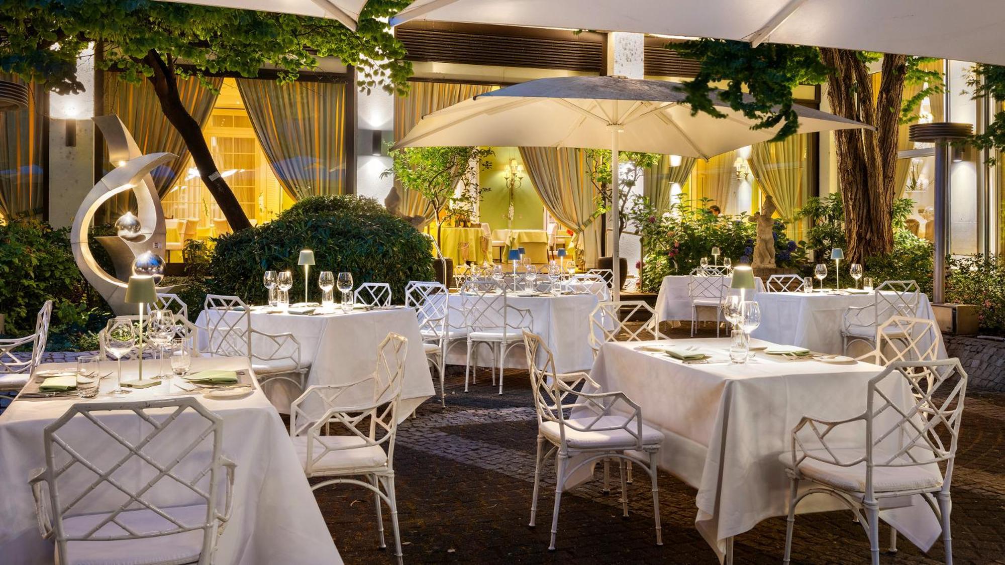 فندق Europäischer Hof هايدلبرغ المظهر الخارجي الصورة The restaurant