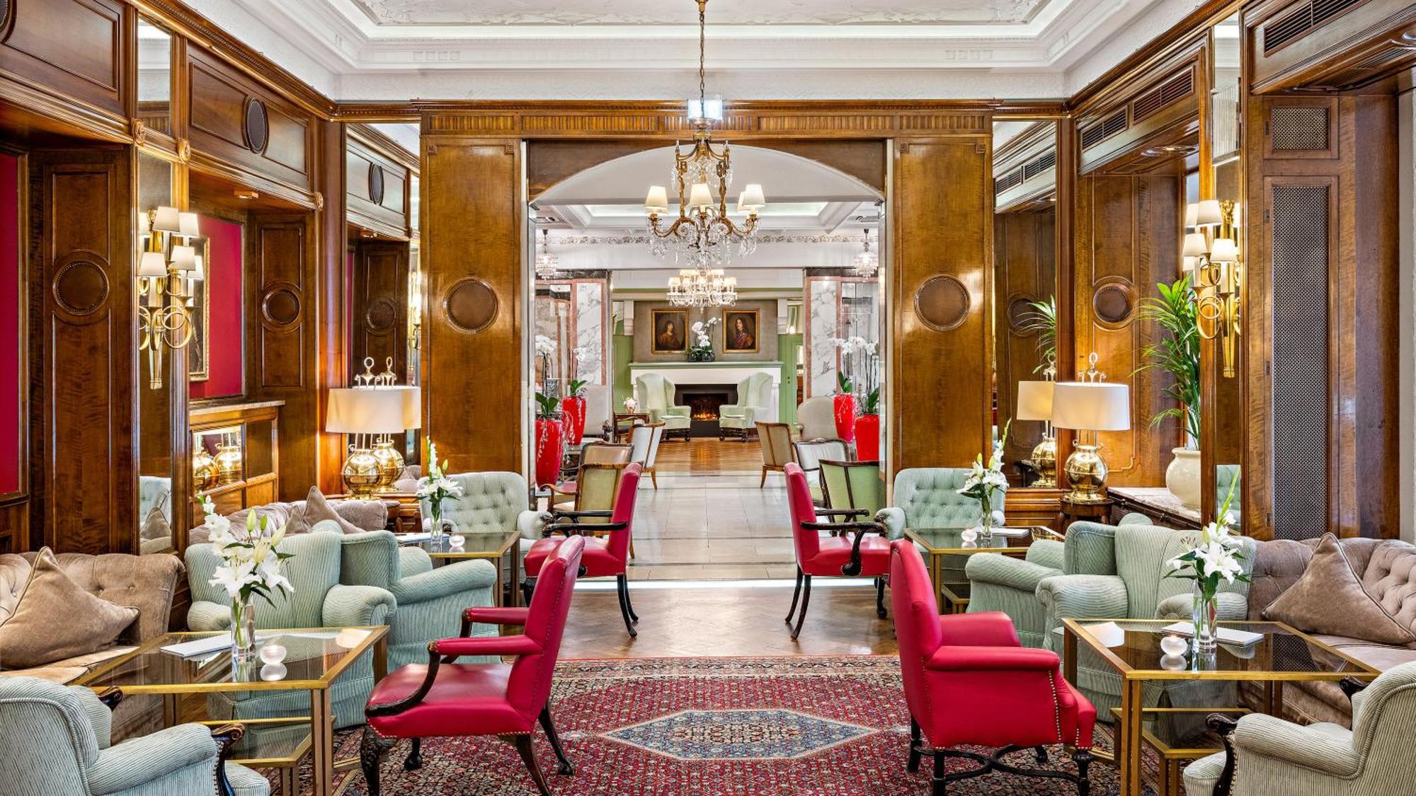 فندق Europäischer Hof هايدلبرغ المظهر الخارجي الصورة The lobby