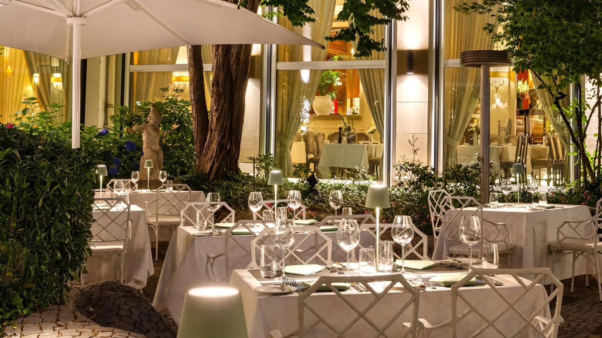 فندق Europäischer Hof هايدلبرغ المظهر الخارجي الصورة The restaurant