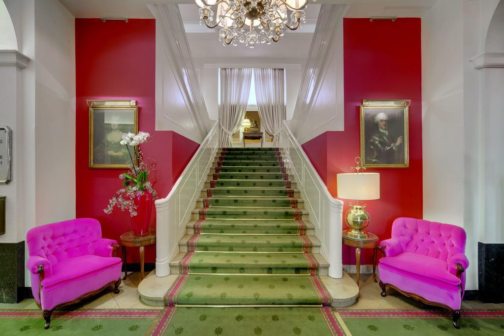 فندق Europäischer Hof هايدلبرغ المظهر الخارجي الصورة The staircase